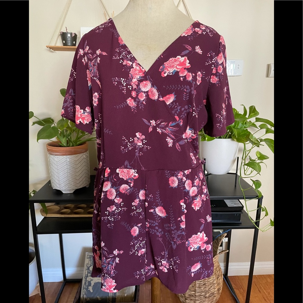 Floral romper